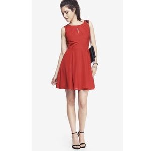Express keyhole Aline dress